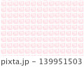 タイルのような柄　背景素材 139951503