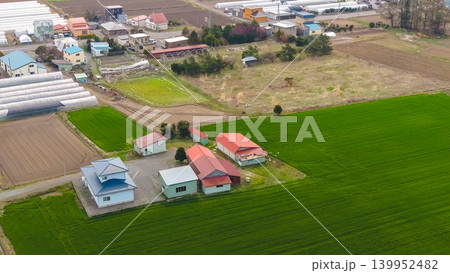 April 27 2026 Shin Hakodate Hokuto Greenhouse Farmland Aerial Landscape April 27 2026 Shin Hakodate Hokuto Greenhouse Farmland Aerial Landscape 139952482