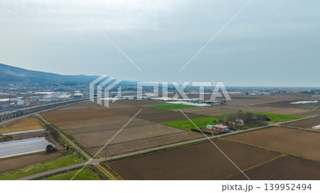 April 27 2026 Shin Hakodate Hokuto Greenhouse Farmland Aerial Landscape April 27 2026 Shin Hakodate Hokuto Greenhouse Farmland Aerial Landscape 139952494