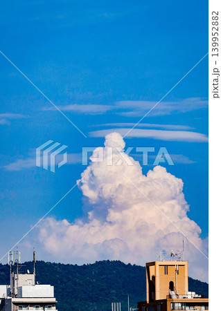 夏空と入道雲 写真 summer cloud sky 夏空と入道雲 写真 summer cloud sky 139952882