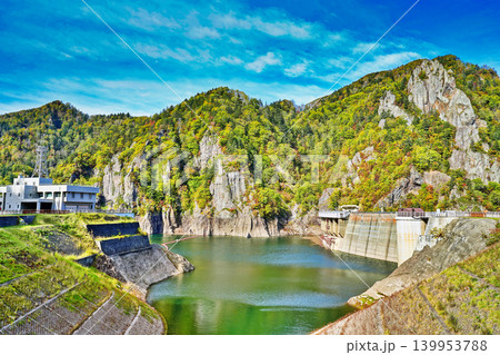 豊平峡ダムの絶景 豊平峡ダムの絶景 139953788