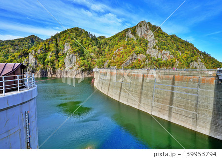 豊平峡ダムの絶景 豊平峡ダムの絶景 139953794