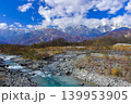 松川から見る北アルプス 139953905