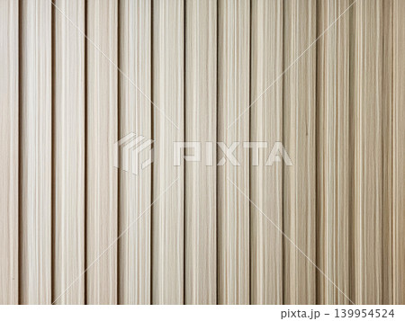 Modern Vertical Wood Slat Wall Background. 139954524