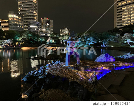旧芝離宮夜会、雪見灯籠 旧芝離宮夜会、雪見灯籠 139955434