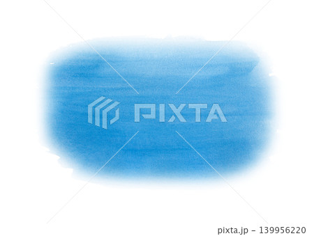 Blue watercolor stain background. Isolated artistic splash brush stroke. For text backdrops, logo design, wedding invitations, banners, and creative branding. Blue watercolor stain background. Isolated artistic splash brush stroke. For text backdrops, logo design, wedding invitations, banners, and creative branding. 139956220