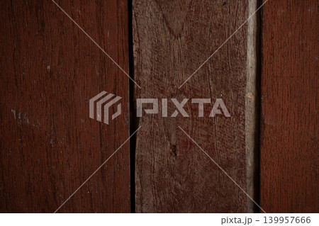 Rustic Dark Brown Wooden Planks Background Rustic Dark Brown Wooden Planks Background 139957666