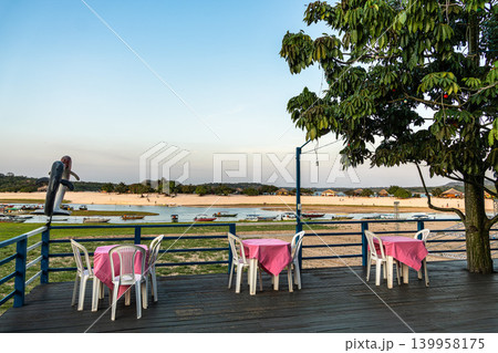 Alter do Chao, Brazil - Dec 21, 2025: The lovely beach of Ilha do Amor in Alter do Chao, Brazil Alter do Chao, Brazil - Dec 21, 2025: The lovely beach of Ilha do Amor in Alter do Chao, Brazil 139958175