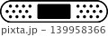 シンプルな線画の絆創膏のイラスト 139958366