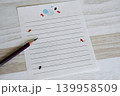 便箋とペン 139958509