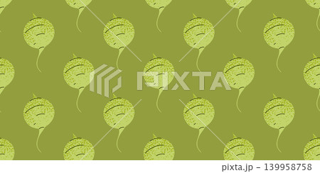 Radish Vegetable Seamless Pattern Design Radish Vegetable Seamless Pattern Design 139958758