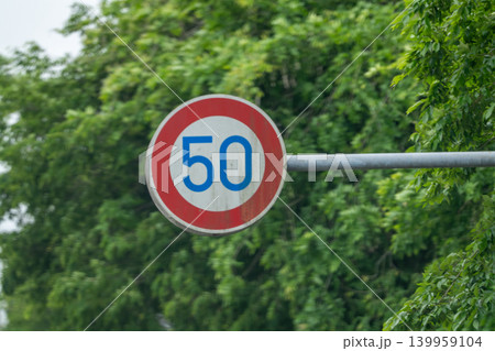 50km速度標識 50km速度標識 139959104