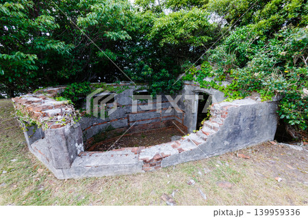 国内で現存するのは、わずか2か所の貴重な戦争遺構「天狗鼻海軍望楼台」 鹿児島県 薩摩川内市 139959336