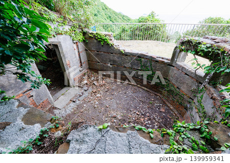 国内で現存するのは、わずか2か所の貴重な戦争遺構「天狗鼻海軍望楼台」 鹿児島県 薩摩川内市 139959341