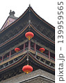 chinese templ with red flashlights 139959565