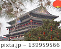 chinese temple in the winter 139959566