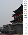 chinese temple under blue sky 139959570