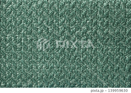 Dark emerald green woven textile texture background, macro. Structure of sage fabric material backdrop with weave pattern Dark emerald green woven textile texture background, macro. Structure of sage fabric material backdrop with weave pattern 139959630