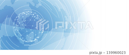 Digital cyberspace background representing big data, cloud computing, and circuit baoard 139960023