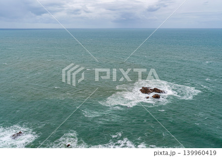 Cabo da Roca cliff over Atlantic ocean Portugal Cabo da Roca cliff over Atlantic ocean Portugal 139960419