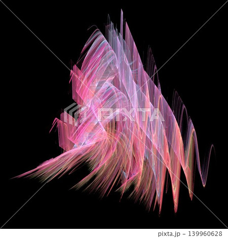 pink abstract fractal pattern on black background, wallpaper, design pink abstract fractal pattern on black background, wallpaper, design 139960628
