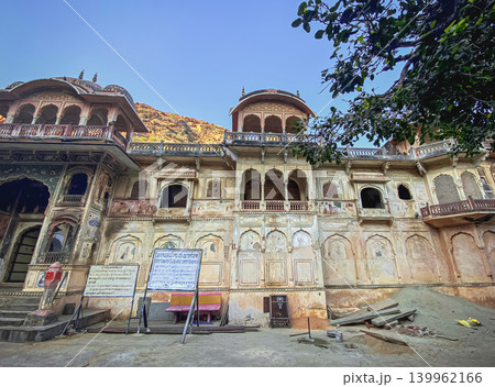 Galta Ji Temple complex in Jaipur, India Galta Ji Temple complex in Jaipur, India 139962166