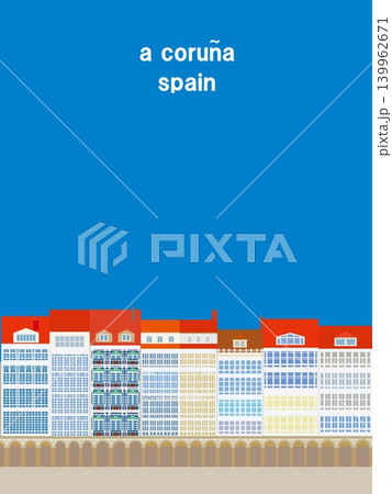 ア・コルーニャ a coruna ガリシア galicia スペイン ア・コルーニャ a coruna ガリシア galicia スペイン 139962671