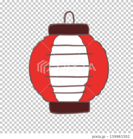 赤い提灯イラスト 赤い提灯イラスト 139963302
