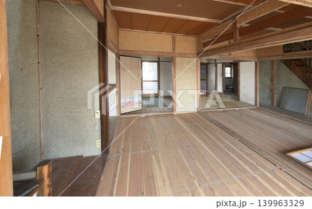 家じまい家解体現場 昭和の木造古民家部屋 家じまい家解体現場 昭和の木造古民家部屋 139963329