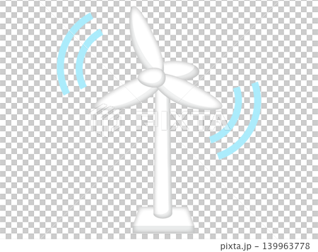 風力渦輪機插畫素材 2 風力渦輪機插畫素材 2 139963778