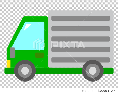 シンプルなトラックのイラスト素材4 139964127