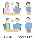 更年期症状について上司に相談する職員 139964464