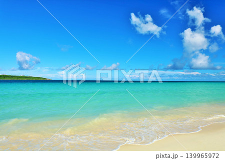沖縄 宮古島の青空と海 沖縄 宮古島の青空と海 139965972