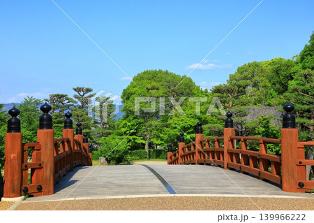 奈良県大和郡山市 郡山城跡 極楽橋 奈良県大和郡山市 郡山城跡 極楽橋 139966222