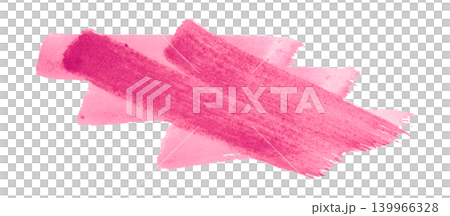 purple brush isolated on transparent background purple watercolor 139966328