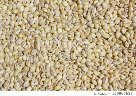It is barley placed close-up 139966658