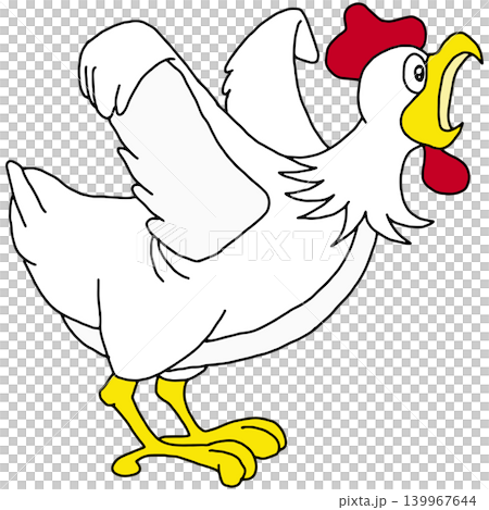 Hand-drawn animal illustration ☆ Chicken Hand-drawn animal illustration ☆ Chicken 139967644