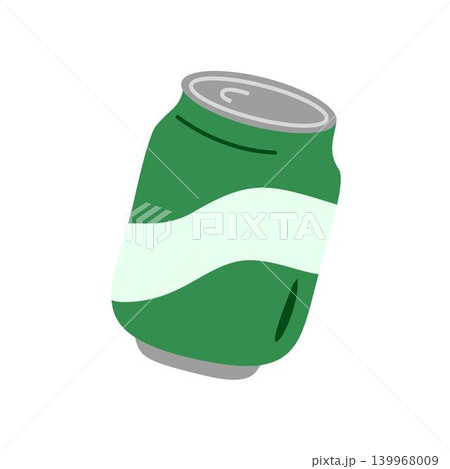 cartoon metal can beverage container cold drink illustration cartoon metal can beverage container cold drink illustration 139968009