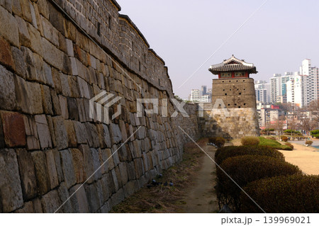 世界遺産 水原華城 西北空心墩 世界遺産 水原華城 西北空心墩 139969021