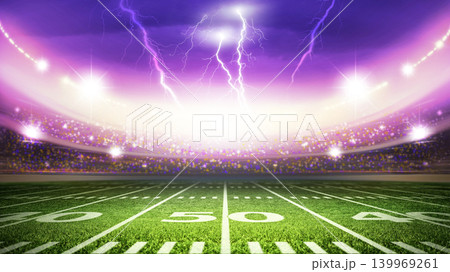 American football stadium background American football stadium background 139969261