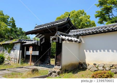 山崎城 紙屋門 山崎城 紙屋門 139970601