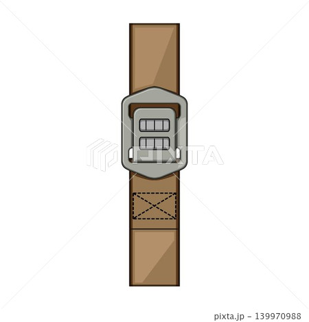 Luggage strap securing travel bag with combination lock Luggage strap securing travel bag with combination lock 139970988