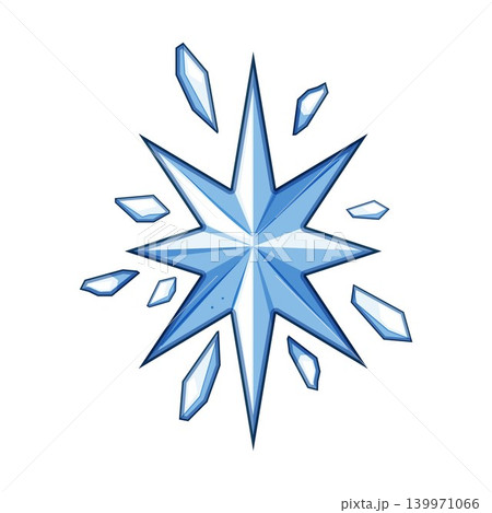Ice blast magic freezing winter burst icon Ice blast magic freezing winter burst icon 139971066