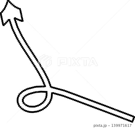 Arrows pixel different shapes and directions Arrows pixel different shapes and directions 139971617