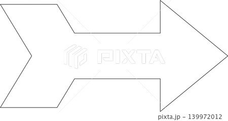 Arrow icon thin line style direction, traffic, forward, cursor 139972012
