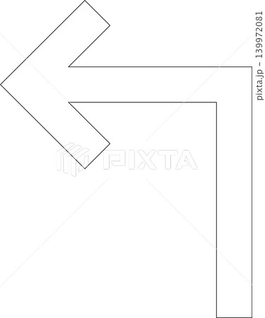Arrow icon thin line style direction, traffic, forward, cursor 139972081