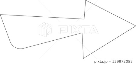 Arrow icon thin line style direction, traffic, forward, cursor 139972085