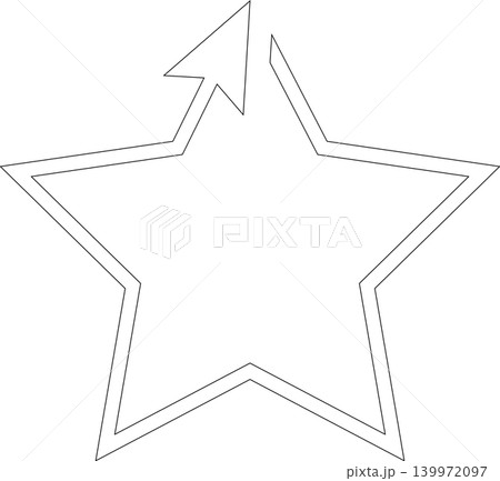 Arrow icon thin line style direction, traffic, forward, cursor 139972097