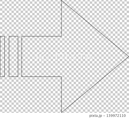 Arrow icon thin line style direction, traffic, forward, cursor 139972110