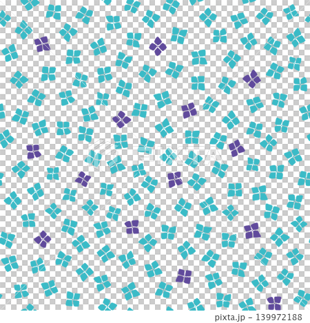 A hydrangea pattern with hand-painted light blue as the main color. A hydrangea pattern with hand-painted light blue as the main color. 139972188